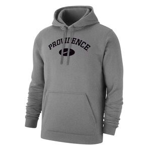 Mens NIKE Gray Providence Friars Club Fleece Hoodie Size M